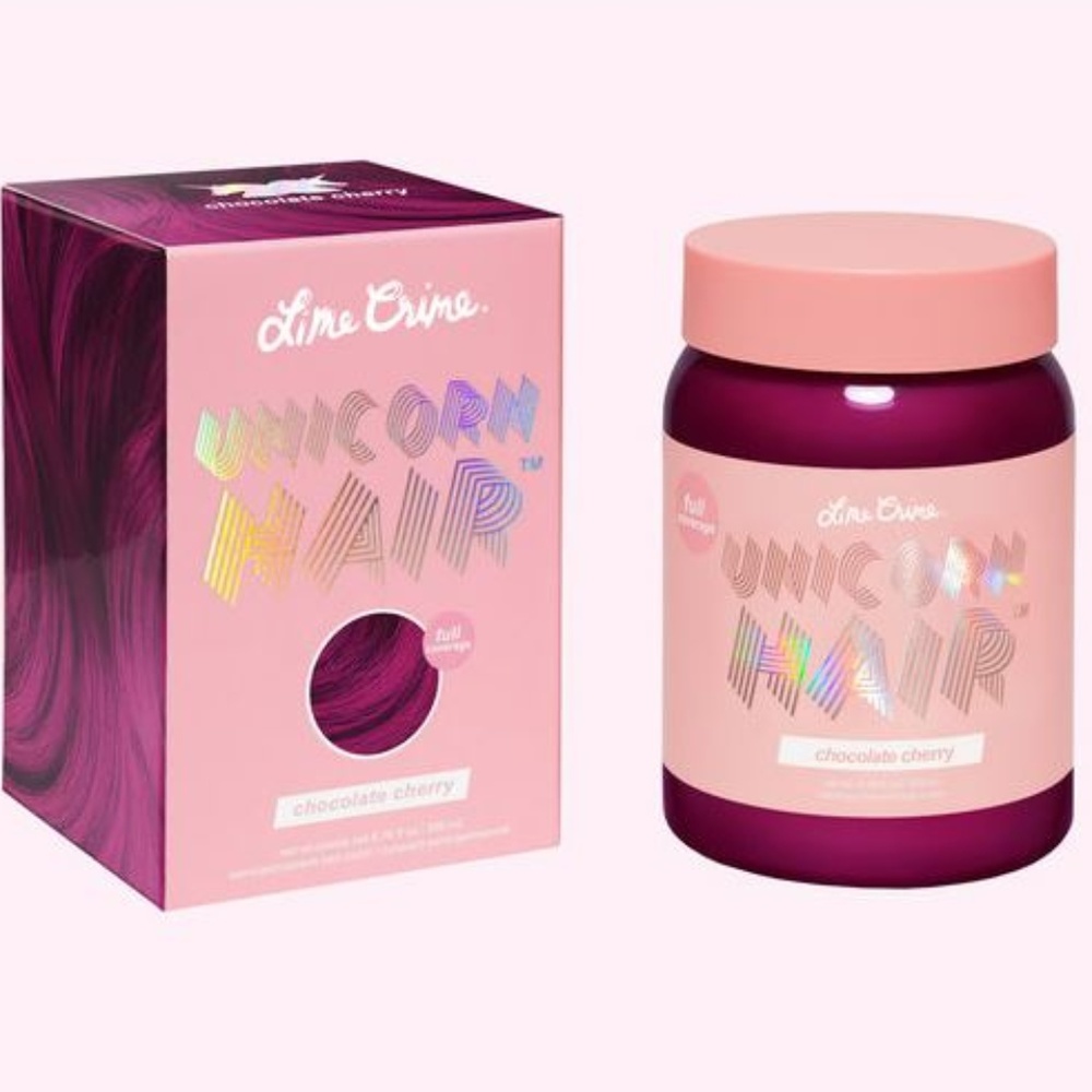 LIME CRIME UNICORN HAIR FULL COVERAGE CHOC CHERRY